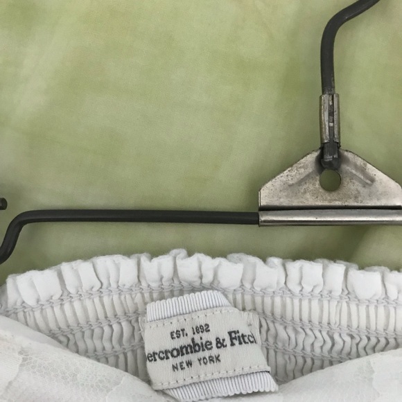 Abercrombie and Fitch White strapless dress - Picture 4 of 6